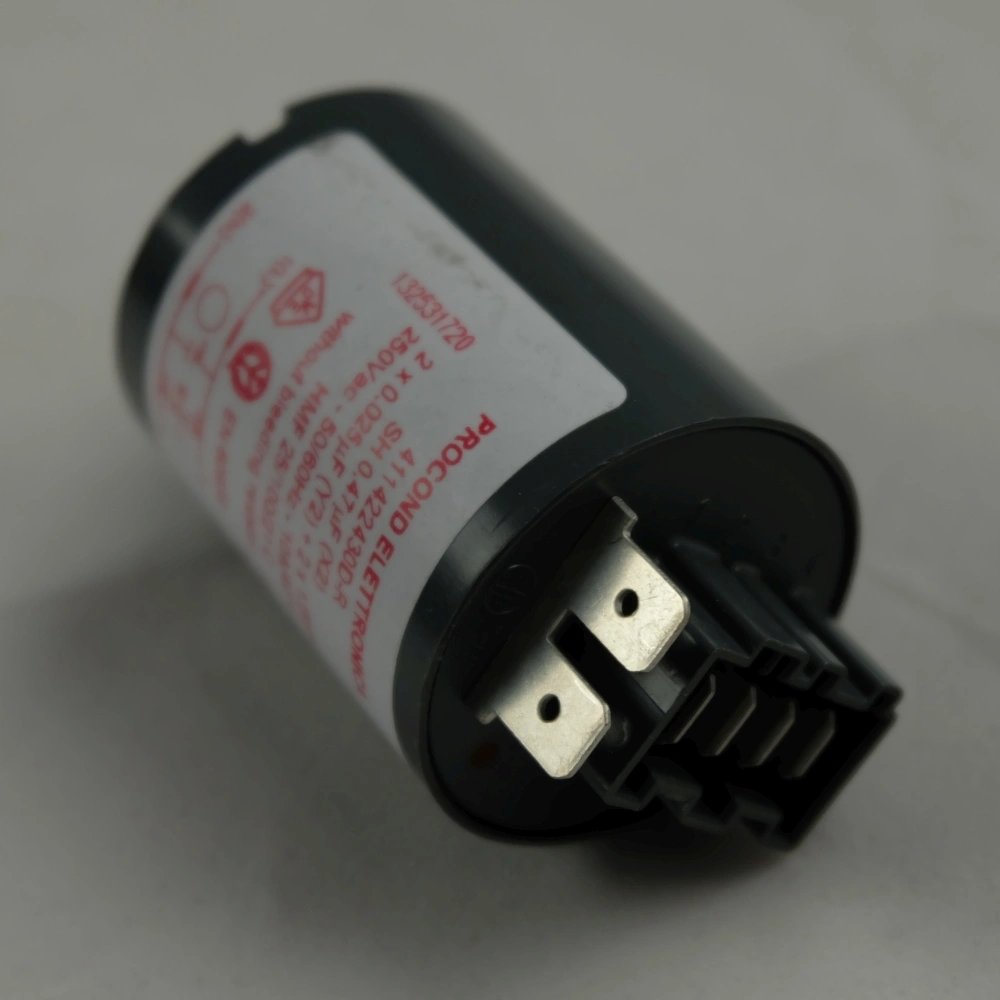 0,025 uF 250V Kondenzátor, sarus, zavarszűrő (eredeti) ZANUSSI mosógép / RENDELÉSRE