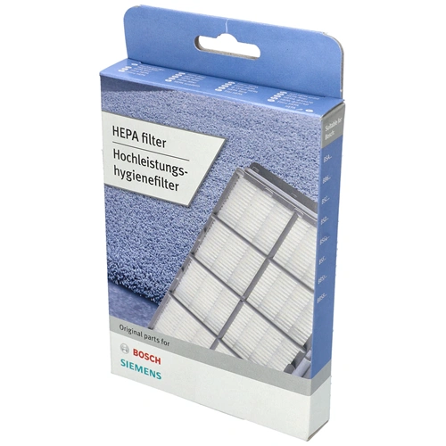 101x133x20 mm Szűrő, hepa (eredeti) BOSCH porszívó 