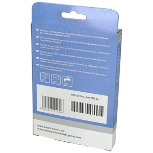 101x133x20 mm Szűrő, hepa (eredeti) BOSCH porszívó 