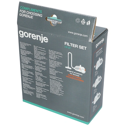 104x118x35 mm Szűrő, hepa (eredeti) GORENJE/MORA porszívó