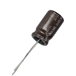 10 uF 400V Kondenzátor, furatszerelt (univerzális)  mini híradástechnika / RENDELÉSRE