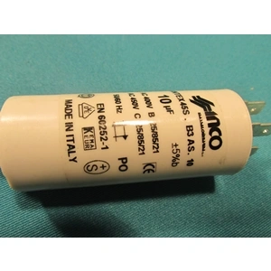 10 uF 450V Kondenzátor, sarus (eredeti) WHIRLPOOL mosógép / RENDELÉSRE