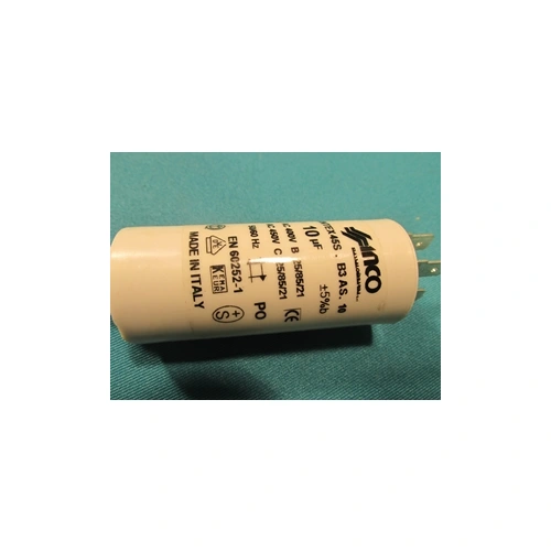 10 uF 450V Kondenzátor, sarus (eredeti) WHIRLPOOL mosógép / RENDELÉSRE
