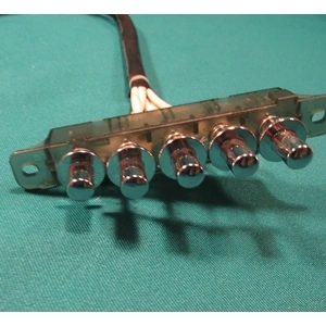 112x15mm, 3A, 250V Kapcsoló sor (furat távolság 100mm) (eredeti) VINCHI páraelszívó / RENDELÉSRE