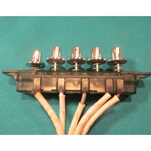 112x15mm, 3A, 250V Kapcsoló sor (furat távolság 100mm) (eredeti) VINCHI páraelszívó / RENDELÉSRE