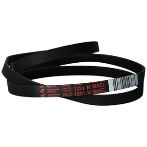 1221 H7 Bordásszíj, fekete (univerzális, HUTCHINSON) mosógép