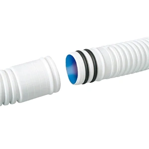 16/18 mm x 50 m Klíma kondenzvíz elvezető cső, (VECAMCO) merevebb, 2 rétegű, O gyűrűkkel, / RENDELÉSRE