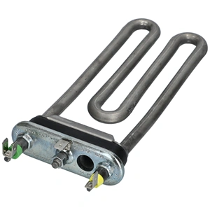 1700W 166 mm Fűtőszál, lyukas, enyhén ívelt (eredeti) WHIRLPOOL / INDESIT mosógép