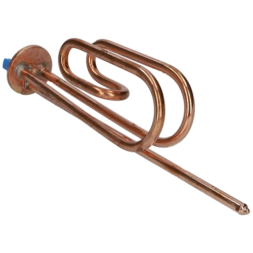 1800W Fűtőszál, réz, rövid (27 cm) sarus, (eredeti) HAJDU bojler pl: Z30EK, Z50EK