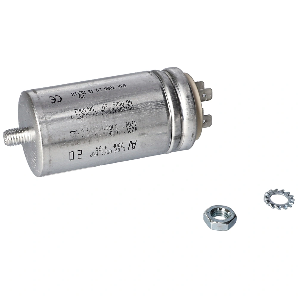 20 uF Kondenzátor, sarus (eredeti) BEKO szárítógép / RENDELÉSRE