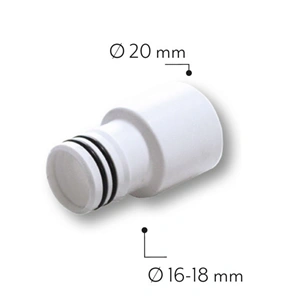 20mm - 16/18mm szűkító idom cseppvízcsőhöz (VECAMCO) klíma