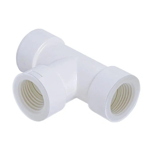 20mm, T-idom, fehér, gumi tömítéssel,
 (VECAMCO) klíma, PVC kondenzvíz csőhöz