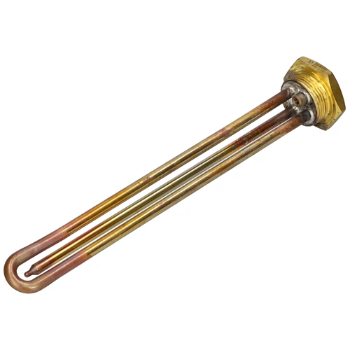 2500W Fűtőszál, réz + anódcsonk, egyenes, menetes (OLASZ GYÁRTMÁNY) bojler