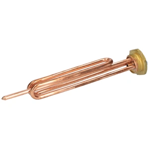 2500W Fűtőszál ,réz + anódcsonk, hajlított, menetes bojler