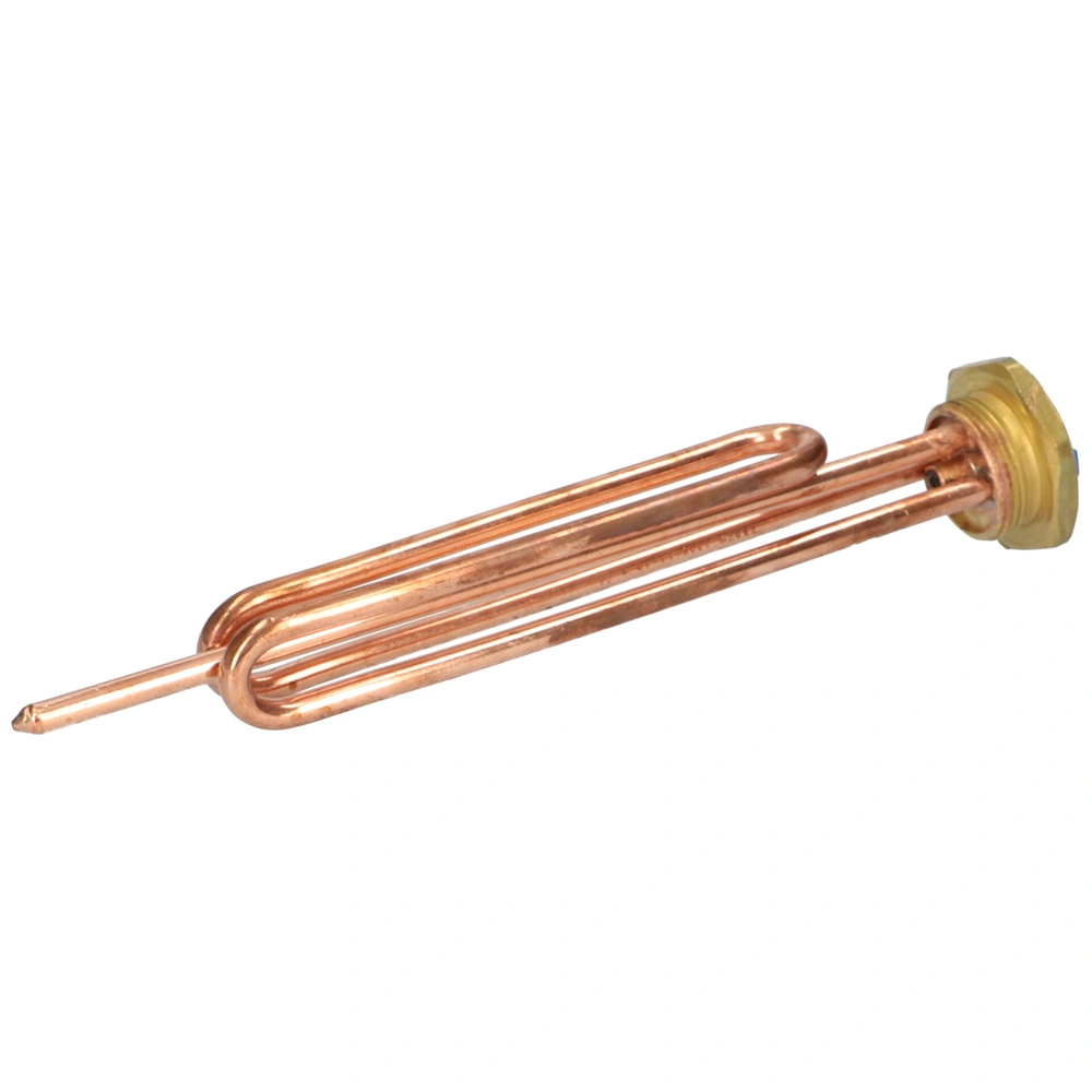 2500W Fűtőszál ,réz + anódcsonk, hajlított, menetes bojler