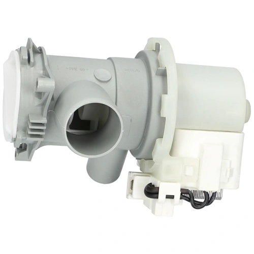 25W Szivattyú, ürítő, komplett, elől stekkeres, bajonett záras (eredeti) BEKO mosógép