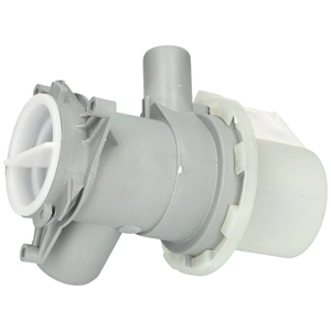 25W Szivattyú, ürítő, komplett, elől stekkeres, bajonett záras (eredeti) BEKO mosógép