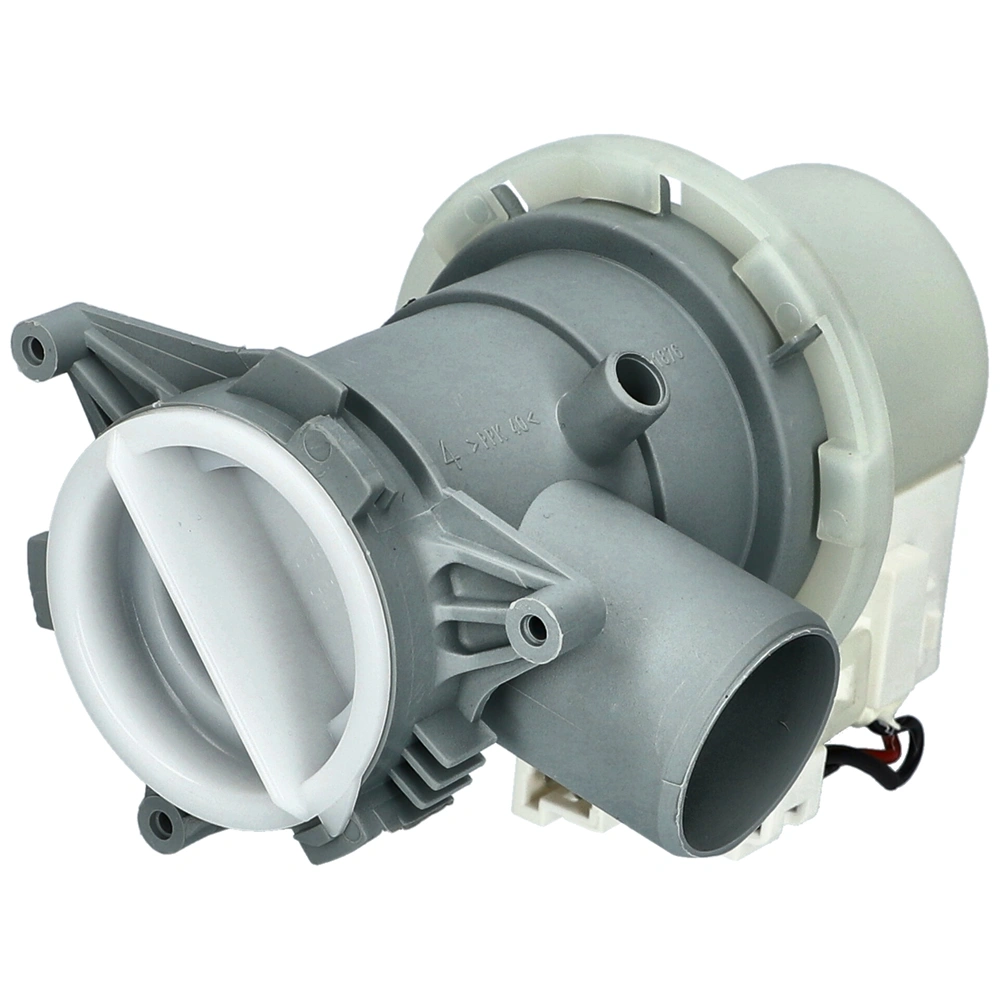 25W Szivattyú, ürítő, komplett, elől stekkeres, bajonett záras (eredeti) BEKO mosógép