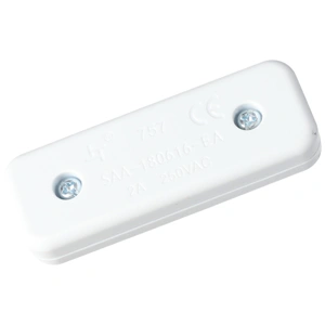 2A/250V Lámpakapcsoló, lengő, fehér, 2 állású (univerzális)