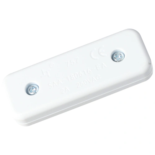 2A/250V Lámpakapcsoló, lengő, fehér, 2 állású (univerzális)
