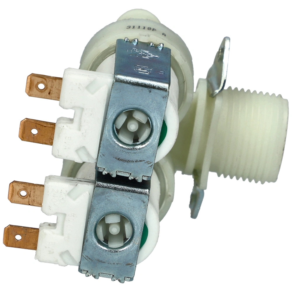 2 utas 15 mm 90° 220V Mágnesszelep (TP) mosógép