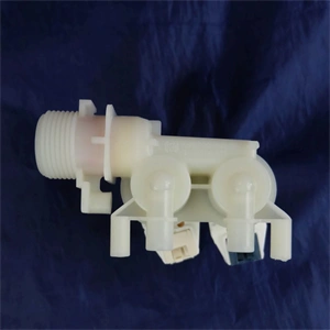 2 utas 90° Mágnesszelep (eredeti, TP) WHIRLPOOL mosógép