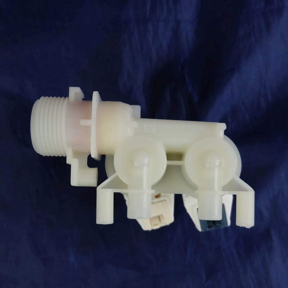 2 utas 90° Mágnesszelep (eredeti, TP) WHIRLPOOL mosógép