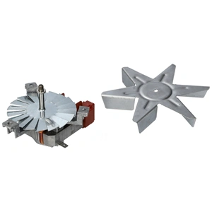 30W (24,1 mm) Motor, ventilátor + lapát (eredetivel megegyező minőség) ARISTON pl.:FB97C légkeveréses villanytűzhely