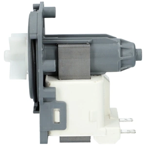 30W Szivattyú, ürítő, 3 körmös, hátul sarus, (eredeti, HANYU B20-6A01) CANDY mosógép