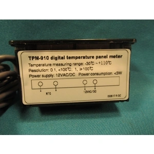 -30 - +110°C 12 V Hőmérő digitális (fekete) TPM-910 EGYSZERŰ / RENDELÉSRE