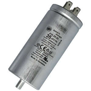 35 uF 475V Kondenzátor, sarus, fémházas (univerzális)  klíma
