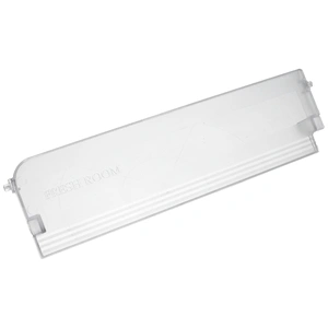 381x109x16 mm Előlap, frissentartó, átlátszó (eredeti) SHARP hűtőgép / RENDELÉSRE