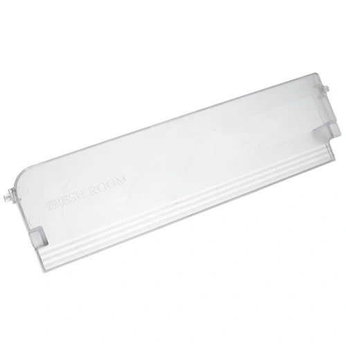 381x109x16 mm Előlap, frissentartó, átlátszó (eredeti) SHARP hűtőgép / RENDELÉSRE