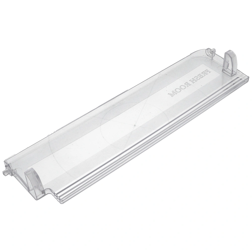 381x109x16 mm Előlap, frissentartó, átlátszó (eredeti) SHARP hűtőgép / RENDELÉSRE