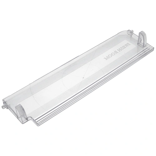 381x109x16 mm Előlap, frissentartó, átlátszó (eredeti) SHARP hűtőgép / RENDELÉSRE