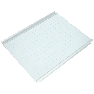 390x310mm Üvegpolc szegéllyel ( kicsi)  VINCHI hűtőgép / RENDELÉSRE