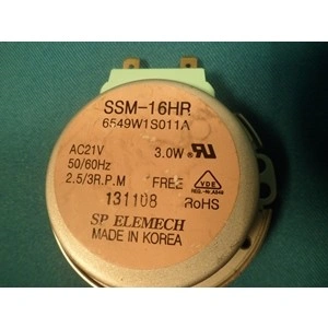 3W 21V Motor, tányérforgató (eredeti, GM-16-2F302) LG mikrohullámú sütő / RENDELÉSRE