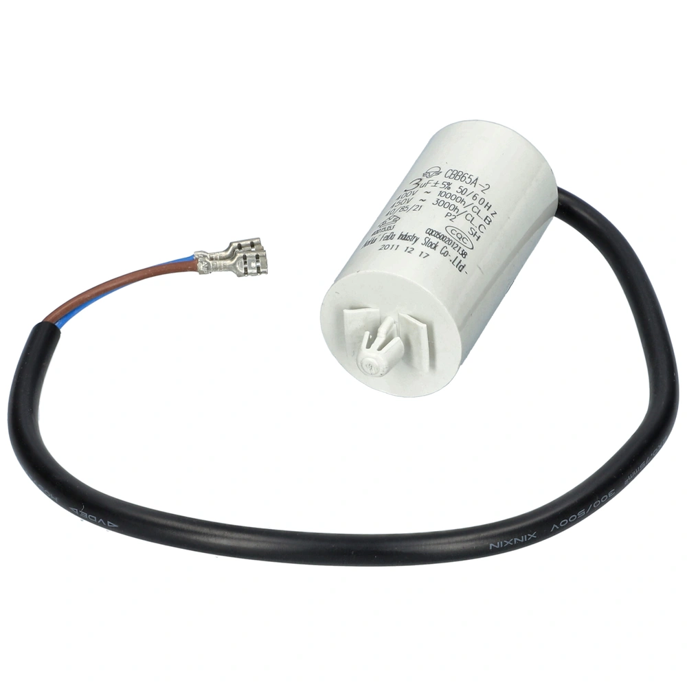 3 uF 450V Kondenzátor, vezetékes (eredeti) GORENJE mosógép / RENDELÉSRE