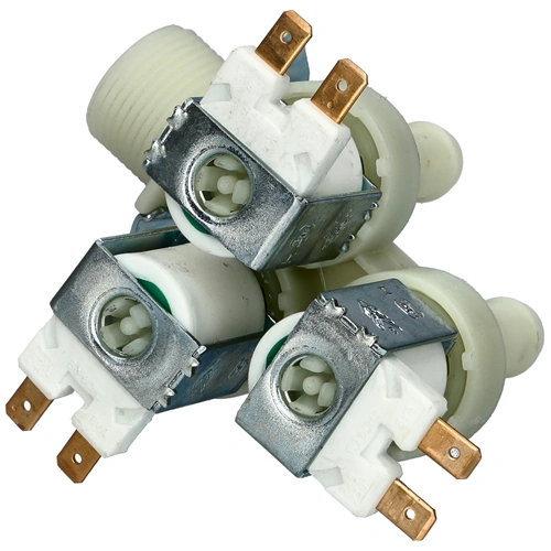 3 utas 15 mm 90° 220V Mágnesszelep (TP) mosógép