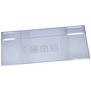404x169x11 mm Előlap, fagyasztófiók, felső, középső, kékes átlátszó (eredeti) BEKO hűtőgép