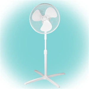 40W, 40cm állóventilátor, fehér, oszcillálás, 3 fokozat, HOME SF 40 WH/M  / RENDELÉSRE