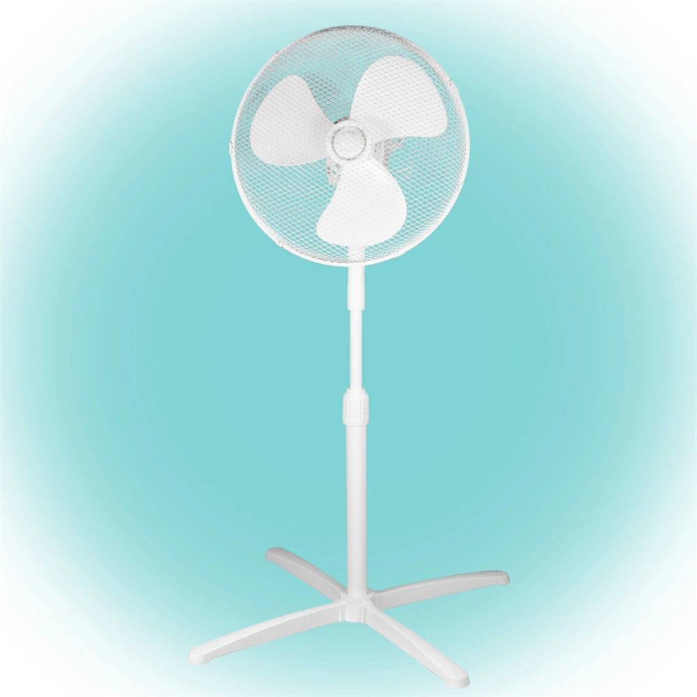 40W, 40cm állóventilátor, fehér, oszcillálás, 3 fokozat, HOME SF 40 WH/M  / RENDELÉSRE