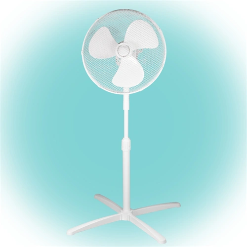 40W, 40cm állóventilátor, fehér, oszcillálás, 3 fokozat, HOME SF 40 WH/M  / RENDELÉSRE