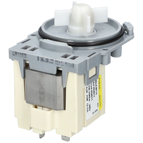 40W Szivattyú, ürítő, 3 körmös, hátul sarus (eredetivel megegyező ASKOLL M114 RS0611) ELECTROLUX mosógép