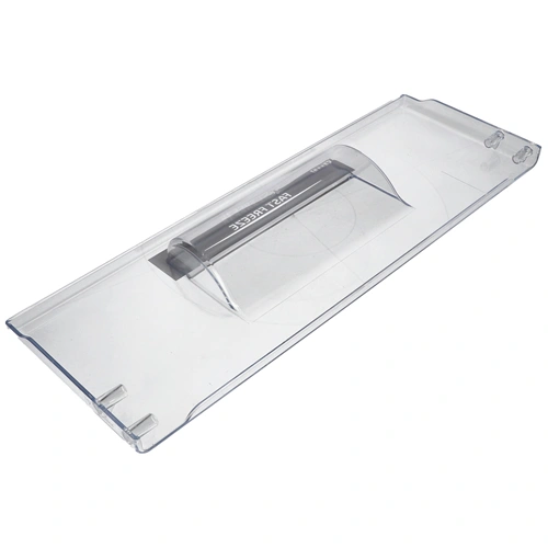 442x155x20 mm Előlap, fagyasztófiók, átlátszó (eredeti) ZANUSSI pl.: ZRB34NA hűtőgép