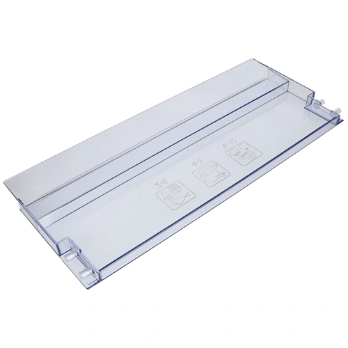 445x188x25 mm Előlap, fagyasztófiók, kékes átlátszó (eredeti) BEKO hűtőgép