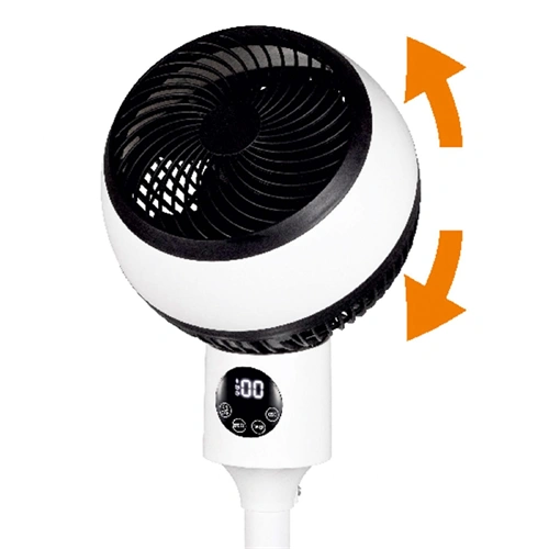 50W, 20cm állóventilátor, fehér, oszcillálás, 3 fokozat, LED kijelző, távírányító, HOME SFR 20 / RENDELÉSRE