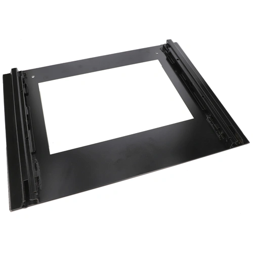 594x450 mm Üveg, ajtó, külső, fekete, (eredeti) WHIRLPOOL tűzhely / RENDELÉSRE