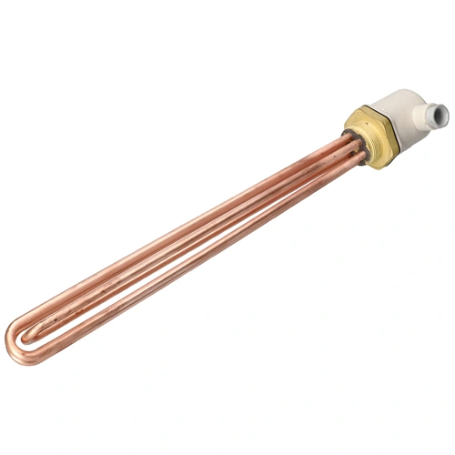 6000W 440 mm Fűtőszál réz, 3F, menetes, zárt kazán