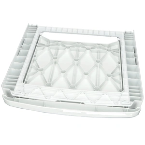 60x60 cm Összeépítő keret rakodópolccal (univerzális, WPRO SKS-101) mosógép, szárítógép